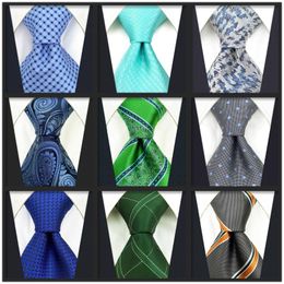 Bow Ties Blue Fashion Silk For Classic Extra Long Green Grey Mens Necktie Paisley 63" 160cm Wedding BusinessBow