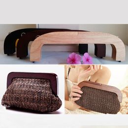 Bag Parts & Accessories Size 25cm Wooden Handle DIY Hanger China Factory Supplier Wholesale Purse FrameBag