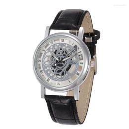 Wristwatches 2022 Fashion Men Watches Hollow Dial Casual Wristwatch Clock Quartz Sport Watch Hodinky Relogio Masculino Montre Homme