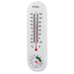 Wall Hanging Thermometer for Indoor Outdoor Home Garden Greenhouse Planting Humidity Meter Temperature Monitor Measurement Tool
