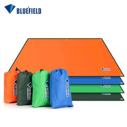 Outdoor Sun Shelter Waterproof Camping Picnic Mat Picnic Blanket 4 Size 4 Colors Pergola Canopy Tent Awning H220419