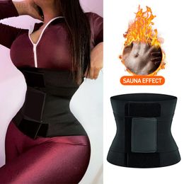 Slimming Belt Fajas Mujer Moldeadora Sweat Sauna Waist Trainer Body Shapwear Belt Tummy Control Hourglass Figure Workout Band L220802