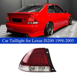 Car Dynamic Turn Signal Taillight for Lexus IS200 LED Tail Light 1998-2005 IS300 Rear Running Brake Reverse Lights Auto Accessories Lamp