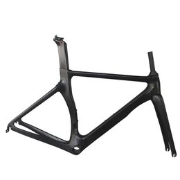 Tantan factory new aero racing road bicycle frame TT-X2 design all black Colour carbon fibre