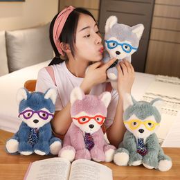 Stuffed Animals & Plush New Lovely 25CM Cute Husky Doll Plush Toy