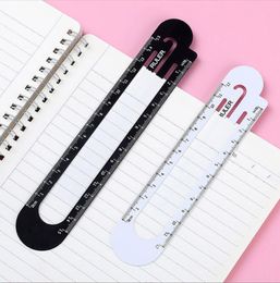 15cm High Quality Steel Ruler Metal Rulers Bookmarks School Supplies Drawing Supplies