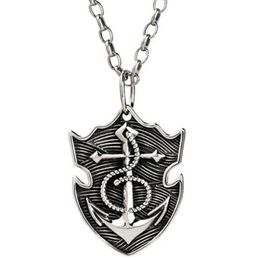 sea king anchor pendant silver necklace sportsman fearless anchor army brand love mooring Harbour pendants necklaces