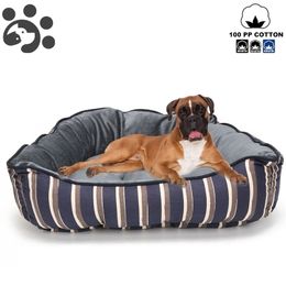 Small Large Big Dog Bed for Medium Soft Calming Pet s Dogs Cats Sofa Washable Y200330