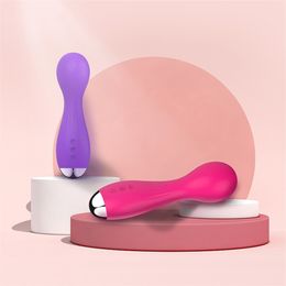 Sex toys masager Penis Cock Massager Toy Kelly Av Vibrator Strong Shock Magnetic Suction Women's Silicone Masturbator Husband and Wife Fun Adult Products VO35