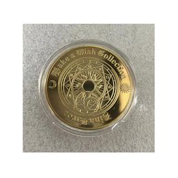 Tarot ing Commemorative Sun Moon Constellation Challenge Coin Feng Shui Coins collectibles Help People Think Things.cx