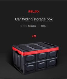 Car Organizer Storage Box Collapsible Tools Trunk Luggage Multifunctional Bucket