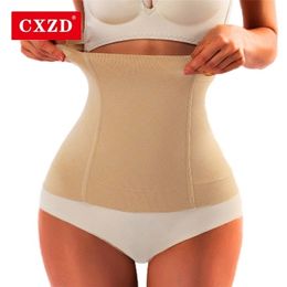 CXZD Seamless Women Shapewear corset Slimming Belt Body Shaper Postpartum Belt Control Weight Loss Enhancer Waist Trainer Girdle 220628