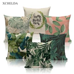 Pillow Case Decorative Pillow Case Green Throw Pillowcase Decor Home Farmhouse Scandinavian Style 45 45 40 40 Nordic Sofa Cushion Cover 220623