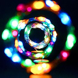 Strings Wine Bottle String Lights Solar Powered Colourful Night Fairy Light Outdoor Garden Decoration Waterproof GarlandLED LED