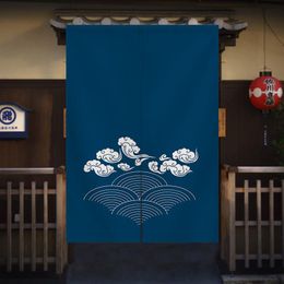 Curtain & Drapes Japanese Style Kitchen Door Living Room Partition Bathroom Half Feng Shui NorenCurtain