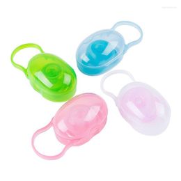 Storage Boxes & Bins 4pcs Portable Baby Infant Borns Pacifier Nipple Case Holder Box For Travel Outdoor