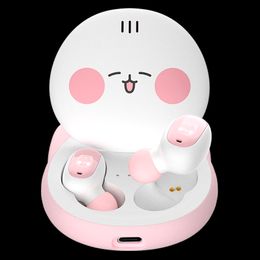 TM-25 Electronics Cartoon Cute Gift Line Wireless Earphones