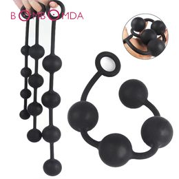 Big Anal Beads Dildi Butt Plug Vaginal Balls Prostate Massager For Men AG spot Stimulate Adult Erotic sexy Toy For Woman Couples