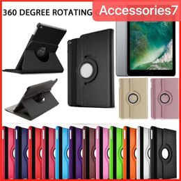 360 Degree Rotating Stand Smart PU Leather Cases Cover for Ipad air mini 6 5 2 3 4 Pro 9.7 10.5 11 Galaxy tab A E s4 S3 S2 7 8 9.7 10.5