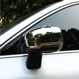 High quality 2pcs ABS chrome car side door rearview decorative cover,mirrow protective cover for Volvo XC60 2014-2022