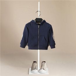 Autumn Winter Style Children Winter Cotton Thick Paul Warm Hooded Children Boy Sports Jackets Fashion Agent Baby Coat LJ201128