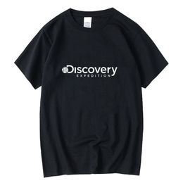 Discovery 100% Cotton Tshirt Men Women Streetwear Printing Short Sleeve Summer T Shirt O Neck Loose Top Harajuku Men Shirts 220608