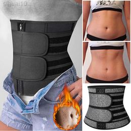Women Waist Trainer Belly Slimming Sheath Sauna Body Shaper Reduce Shapewear Corset Tummy Sweat Workout Fat Burn Trimmer Belt L220802