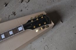 Black six string Cass electric guitar three pickups our shop can customize various styles of guitars
