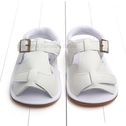 First Walkers Summer Baby Sandals Kids Slippers Soft Toddler Shoes Girls White Solid Boys Outdoor Children