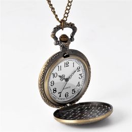 10pcs watches Quartz watch large pocket watch bronze maple leaf manufacturer wholesale 9076 -2
