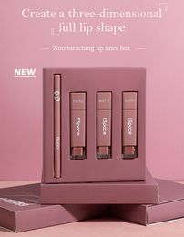 new arrival top quality PUDAIER ESpoce lipstick lip liner kit glossy matte shine lip stick set 120 pcs/lot DHL
