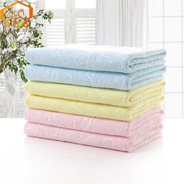 Towel 70x140cm Microfiber Beach Thicker Bath Towels Sports Gym Fast Drying Cloth 400g Comfortable Water Absorption Strong