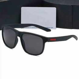 2022 men square Linea Rossa Eyewear Collection sunglasses Gold Black sport Sunglasses Grey Shaded Lenses Sonnenbrille occhiali da sole Sun glasses with box