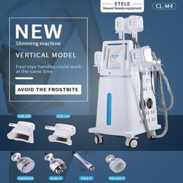 Final Payment Cryolipolysis Body Slimming Machine Cavitation For Beauty Centre Hot sell 4 Handles Cryo Cavitation Fat Freezing Fat Reduction