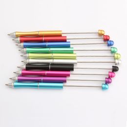 A Bead DIY Pen Original Beads Pens Customizable Lamp Work Craft Writing Tool Ballpoint Pens DH8765