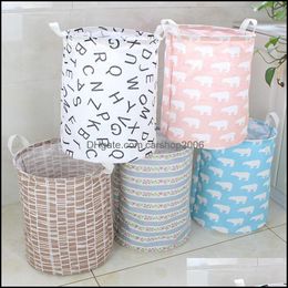 Storage Baskets Home Organisation Housekee Garden 15 Styles Pattern Ins Clothing O Dhfqo
