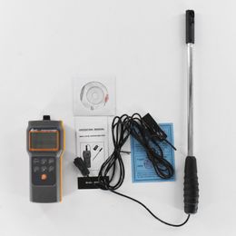 Handheld AZ8905 Digital HVAC Mini Vane Anemometer Wind Speed Air Flow Metre Hygrometer Anemometer