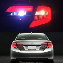 One Set Car Taillights Auto Parts Accessories For Toyota Camry 2012-2014 Daytime Running Lights LED Rear Lamp Assembly