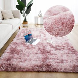 Carpets Nordic Large Carpet For Living Room Soft And Fluffy Bedroom Floor Mats Children's Lounge Home Bathroom Non-slip RugCarpets