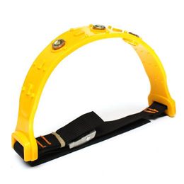 10pcs/set Car Yellow Tyre Snow Chains Beef Tendon VAN Wheel Tyre Anti-skid TPU Chains 37 x 4.7cm