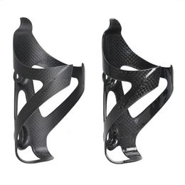 KOCEVLO Full Carbon Fibre Bicycle Water Cage Road Bike Bottle Holder Ultra Light Cycle Equipment ight 220728