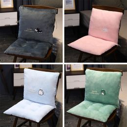 Cushion/Decorative Pillow Kawaii One Piece Cartoon Throw Chair Cushion Polyester Cotton Student Office Home Deco Detachable For GiftCushion/