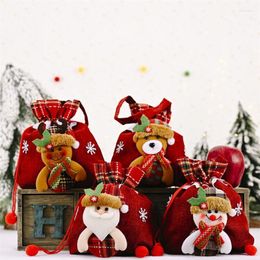 Christmas Decorations Merry Candy Bag Snack Packet Children Household Home Decor For Ornament Navidad Xmas #923Christmas