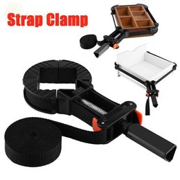 Professional Hand Tool Sets 4m Rope Length Multi-function Binding Clip Polygonal Angle Quick Adjustable Band Clamp Home Woodworking ToolsPro