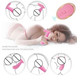 NXY Vibrators Wear Dildo Vibrator Sex Toy for Women Orgasm Masturbator G Spot Clit Stimulate Remote Control Panties Adult Products 0407