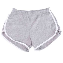 Summer Women's Shorts Fitness Breathable Solid Colour Sports Fashion Casual Elastic Female Jogging Szorty Damskie Y220417