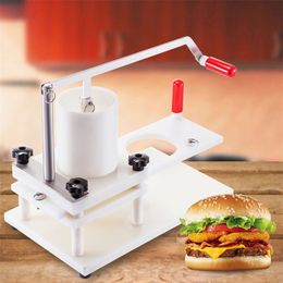 Hamburger Manual Kitchen Tool Round Meat Moulding Machines Carrielin Burger Machine Non-Stick Chef Meats Patty Machinery Meat Grinder Mould