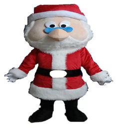 factory hot Santa Claus Mascot Costume Christmas Santa Claus Cartoon Costume Fancy Party Dress