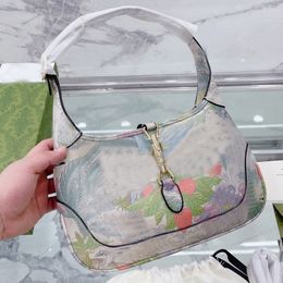 Fashion Underarm Bag Ladies Handbags Clutch Bag Quality Wallet Hand Bags Canvas Coating Material Interior Zipper Pocket