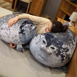 Pc Cm Soft Sea Lion Plush Toy D Simulation Seal Stuffed Doll For Baby Sleeping Pillow Children Girls Birthday Gift J220704